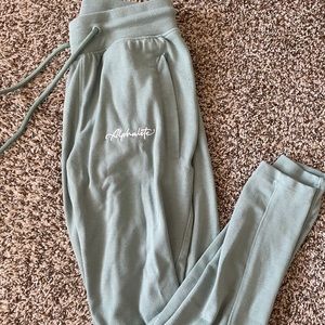Jade green Alphalete joggers